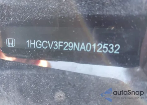 2022 Honda Accord Hybrid Sport z USA, uszkodzony, nr VIN 1HGCV3F29NA012532